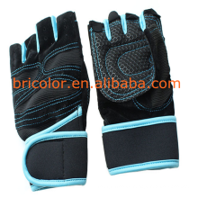 Precio de los guantes ponderados del gimnasio Guantes del levantamiento de pesas de los fabricantes para el entrenamiento de la mano